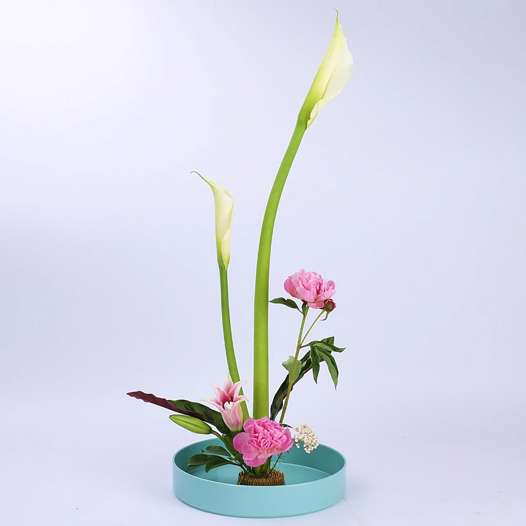 Japanese Ikebana Vase for Every Season : Flower Arrangements Suiban Pot Tray