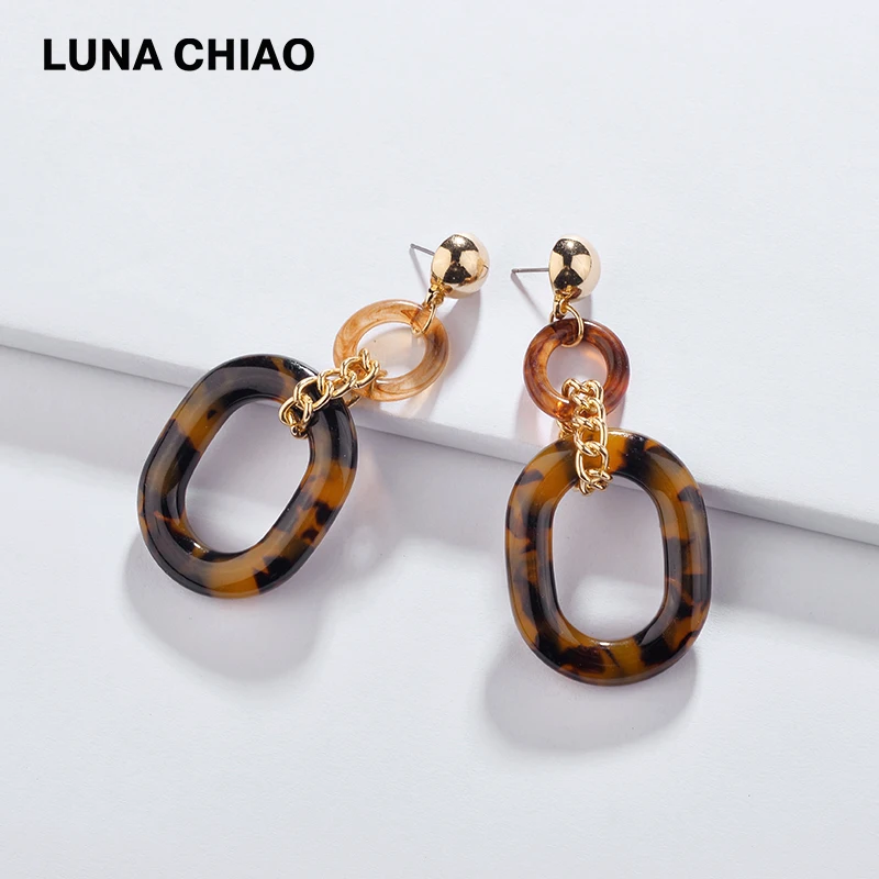 LUNA CHIAO Модные Ювелирные изделия Новое поступление толстые овальной формы