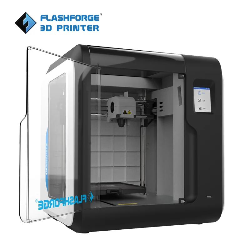 Impresora 3D de Flashforge 2019 nuevo aventurero 3 máquina de nivelación automática soporte de cama extraíble Impresión de nubes con 1 carrete gratis - 5