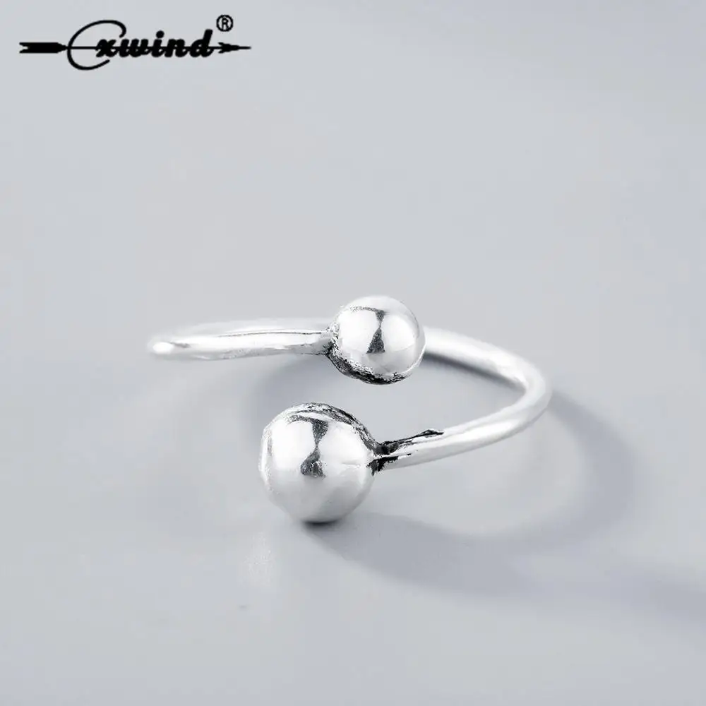 Cxwind модное кольцо в стиле ретро ювелирные изделия для женщин двойные кольца с