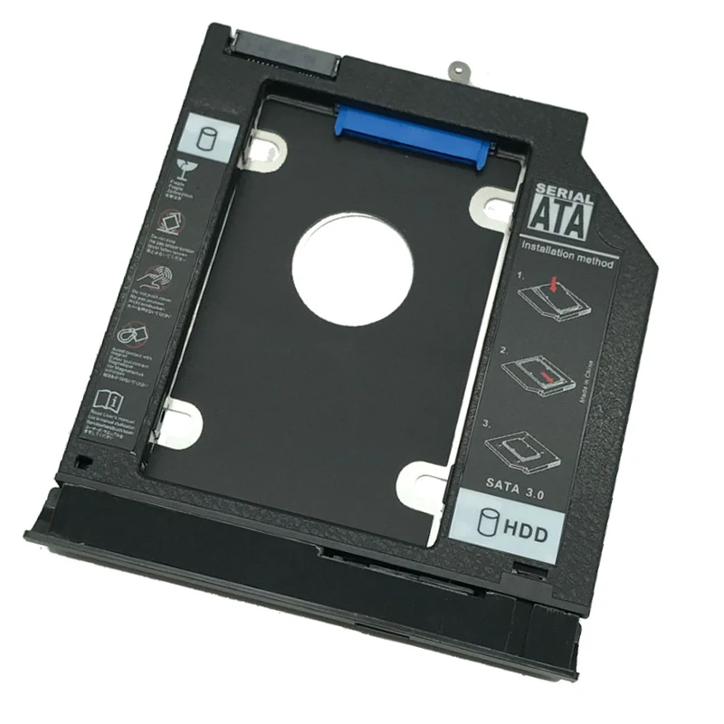 Новый 2 й твердотельный накопитель HDD Caddy кронштейн для Lenovo G40 30 |Компьютерные