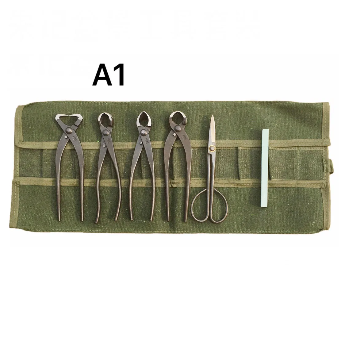 

High Quality professional bonsai tools set multi-function Bonsai pruning kit 6Pcs set Carbon Steel Shear Set garden Tool Kit