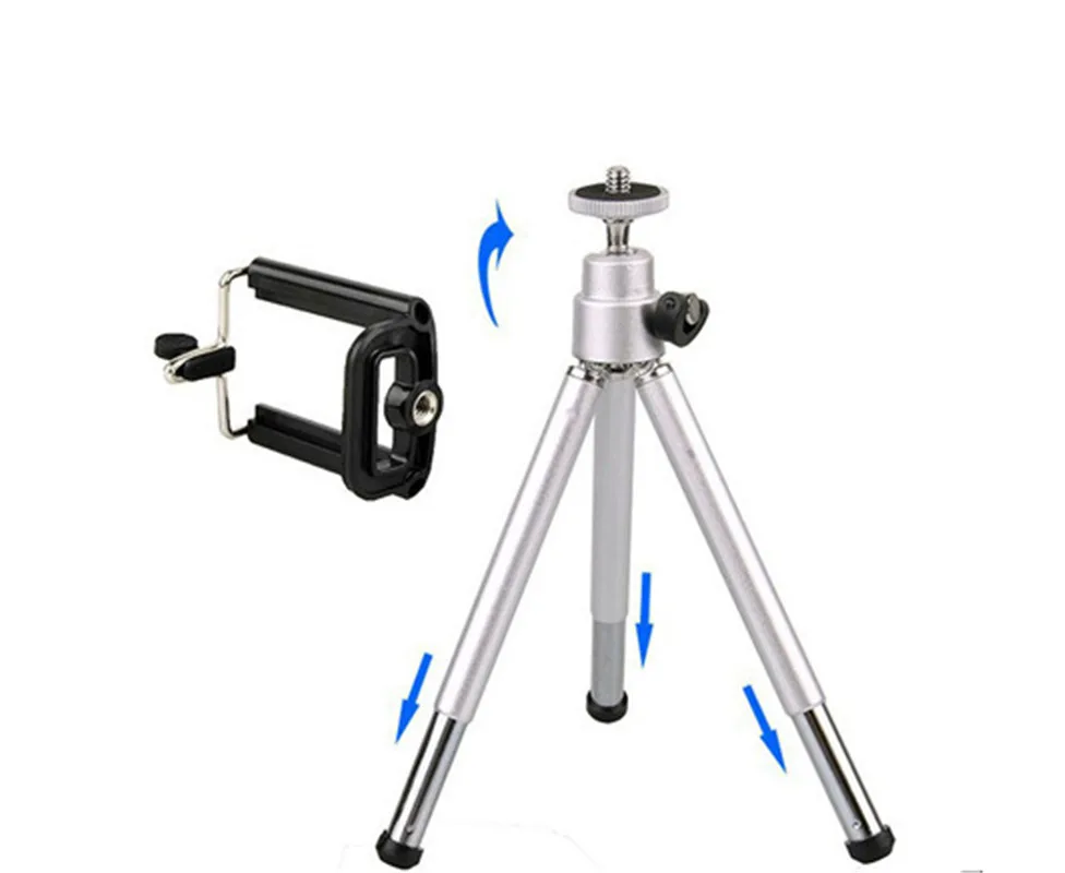 2pcs COMLYO Mini Tripod + Stand Holder Mobile Phone Holders for Mobile