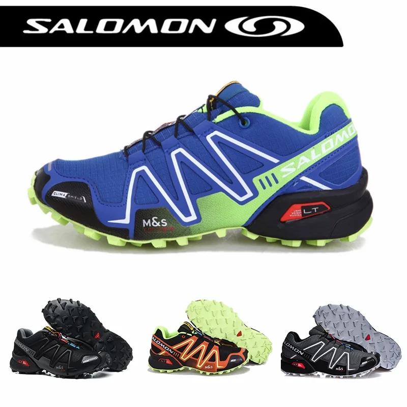 Salomon Speed Cross 3 Cs Men's Outdoor Climbing Sport Breathable Sneakers Solomon Speedcross Male Zapatillas Hombre Hiking Shoes - Hiking Shoes AliExpress