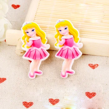 

Free Shipping 100pcs/lot 45x20mm cartoon Resin Flatback Button For Hair Bow Center Craft Scrapbooking SC217