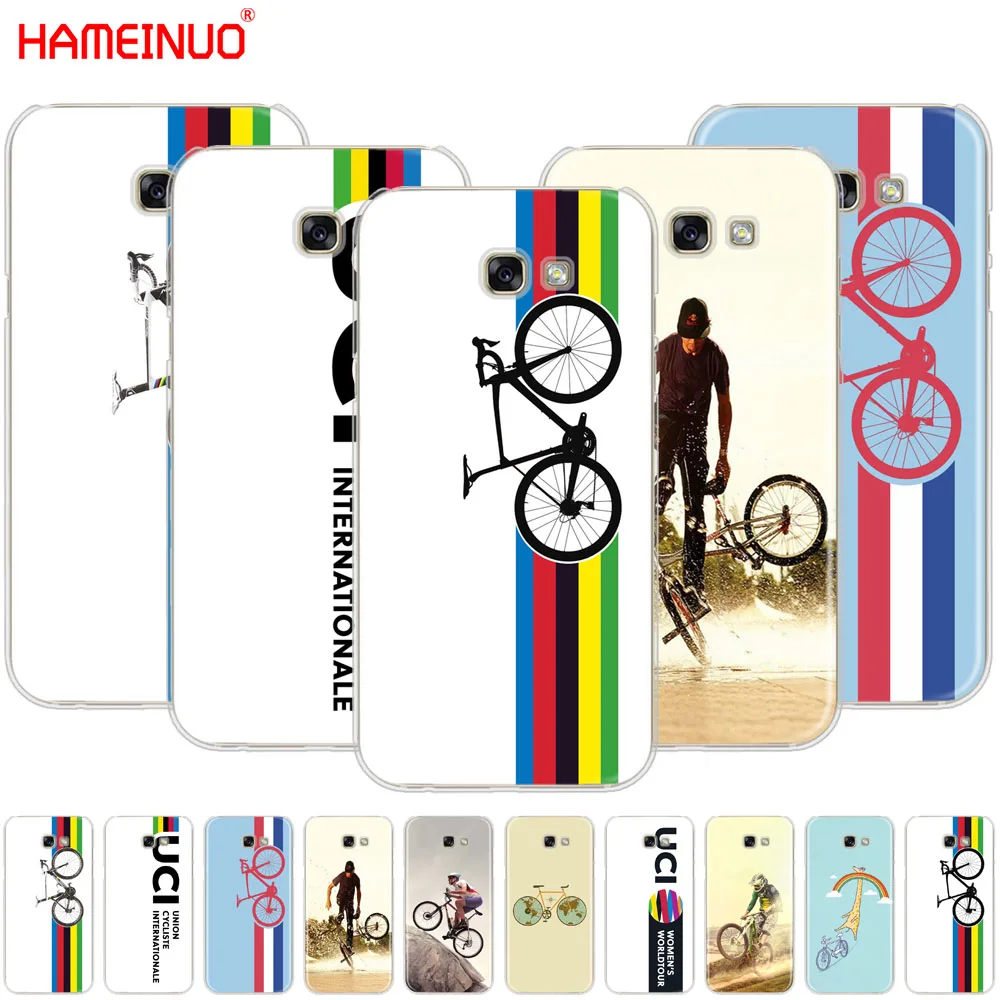 HAMEINUO Bike Stripes World Road Race cell phone case cover for Samsung Galaxy A3 A310 A5 A510 A7 A8 A9 2016 2017 2018 | Мобильные