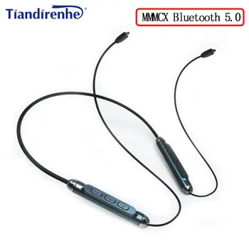 

MMCX Apt-X Bluetooth v5.0 Adapter Cable for Shure SE215 SE535 SE846 UE900 Earphone Replacement Aptx Cables for iPhone Android