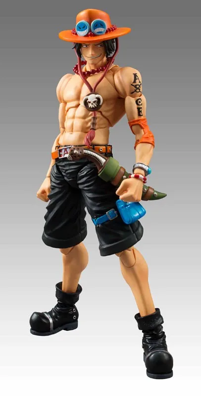 100% Оригинальные MegaHouse переменная действия героев фигурку Portgas D. Ace от "ONE PIECE"