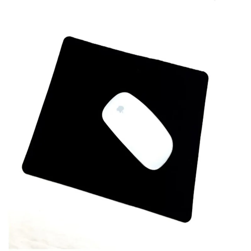 

200x240x1.5mm black mousepad gaming mouse pad Waterproof non-slip laptop computer Universal Black Slim Square Gaming Tablet