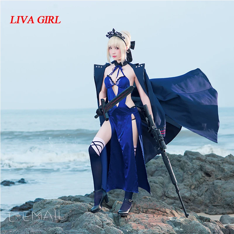 Новейшие костюмы Liva girl для косплея аниме косплей сабля бикини бикини| |