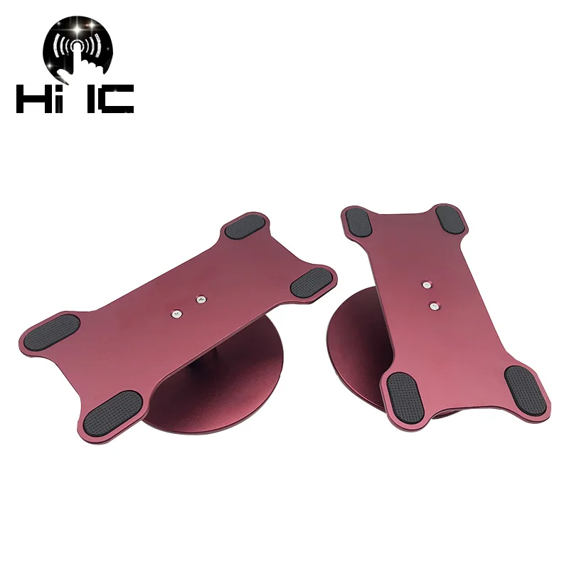

2pcs HIFI Desktop Speaker Stand Foot pad Speaker Isolation Suspension Shock Absorption Stand Bracket Mount Speaker base