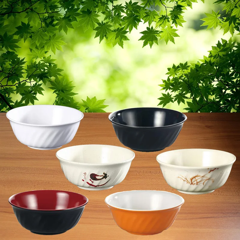 

A5 melamine tableware twill bowl