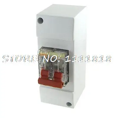 

40A AC 400V Double Poles 2P MCB Miniature Circuit Breaker NEW