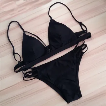 

Sexy Women Bikini Set Swimwear Push-Up Padded Bra Swimsuit Beachwear Z0131