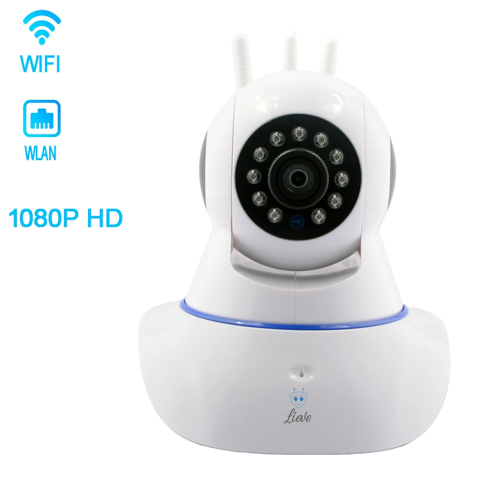 1080P with 32G card Home security Wifi ip camera Smart Night Vision Surveillance camera CCTV Security Camera wi-fi baby monitor
