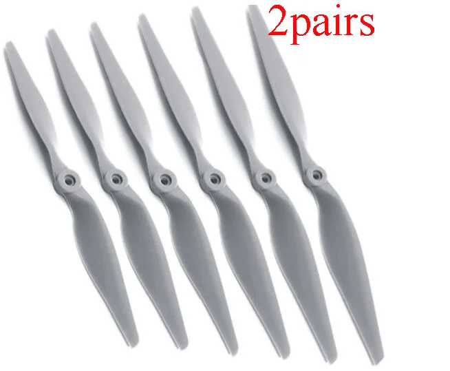 

2Pairs APC Propeller 8*4/9*6/10*6/11*7/12*6/13*6.5/14*7 inches Props CW CCW Blade for RC Fixed Wing Aircraft DIY Spare Parts