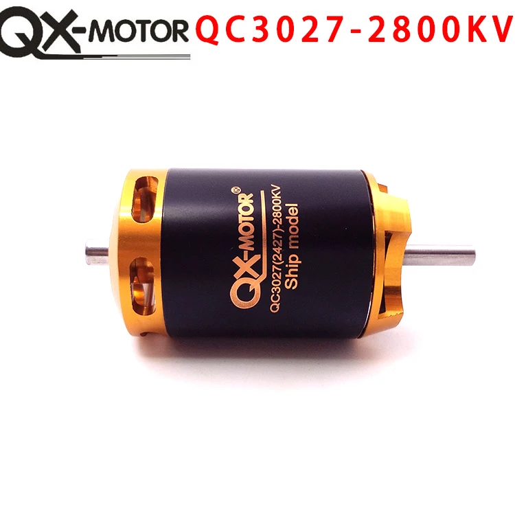 شحن مجاني جديد QC3027 kv2800 KV3600 فرش موتور تستخدم ل 1200 جرام rc قارب/فرش عالية السرعة سباق rc قارب