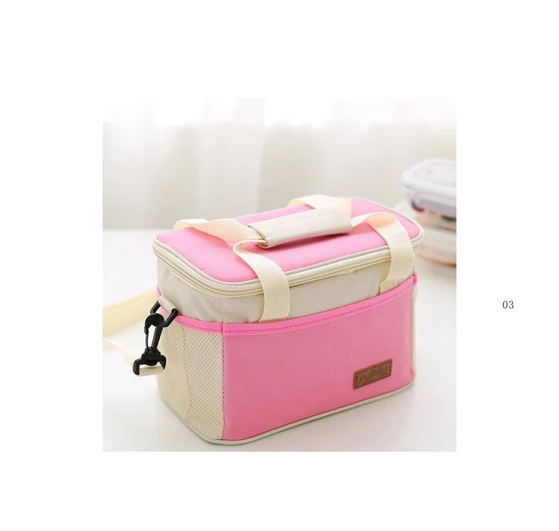 Новая модная сумка для ланча Повседневная Термосумка для женщин дети или мужчины Изолированная коробка для ланча термо еда сумка для пикника