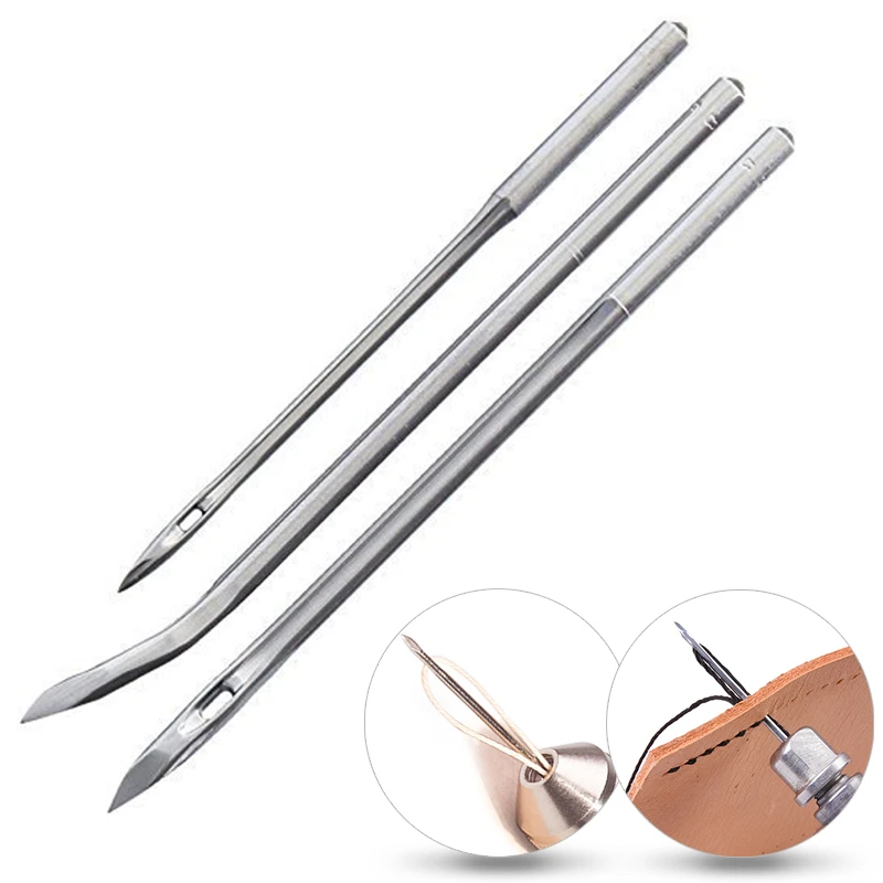 Sewing Awl Kit Spare Needle,straight Short Straight Curved Needles For