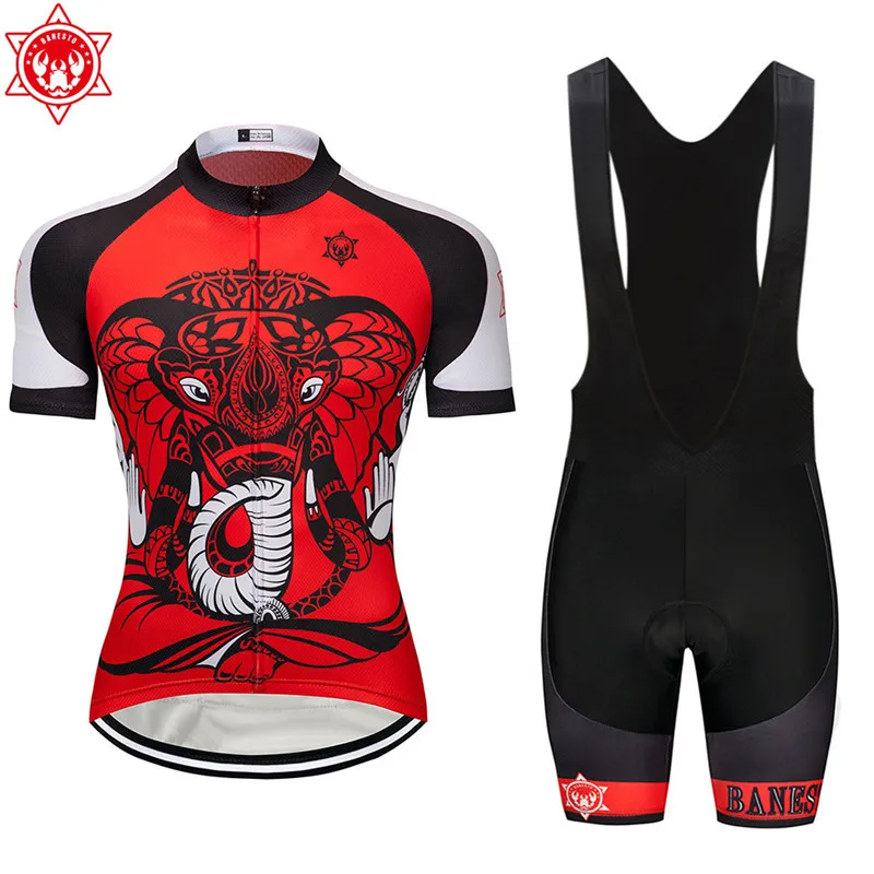 

Combo god beast 2018 Banesto Cycling Jersey 9D GEL Pad Bike Shorts MTB Men's Cycling Clothing summer bike wear