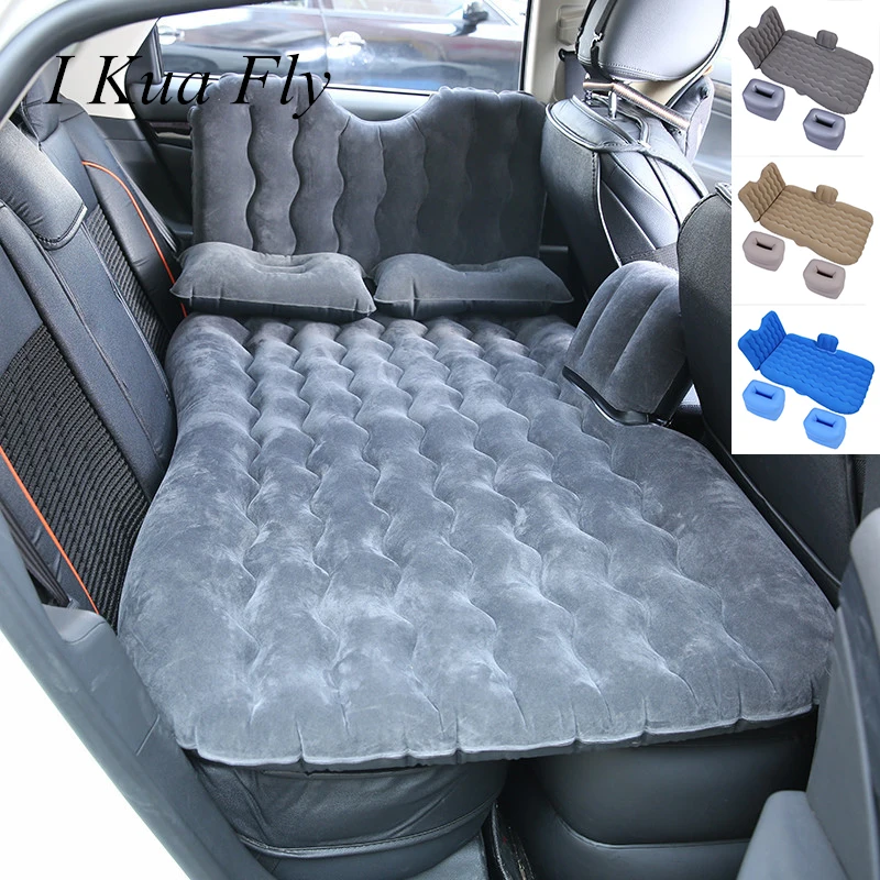 

New Car Travel Bed Camping Inflatable Sofa Automotive Air Mattress Rear Seat Rest Cushion Rest Sleeping pad z4