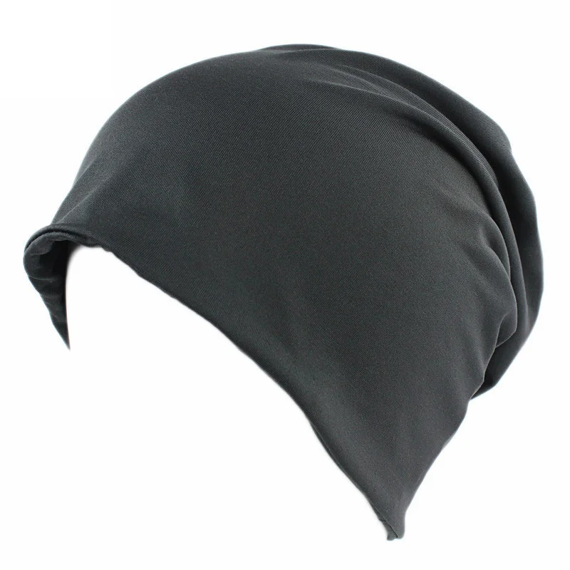Men Women Winter Warm Hat Breathable Outdoor Sports Headwear Female Bun Ponytail Beanie Hats Girls Warmer Turban Head Cap CP0087 (9)