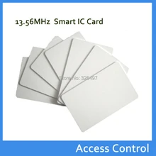 20 шт. RFID ключ тег карты контроля доступа 13,56 МГц бесконтактные высокочастотные Jetons IC карты белый ПВХ Доступ посещаемости NFC Карты