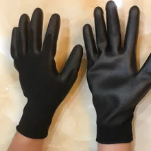 12 пар нейлоновые ПУ защитные перчатки с покрытием для водителя, работников общей сборки и защитные рабочие