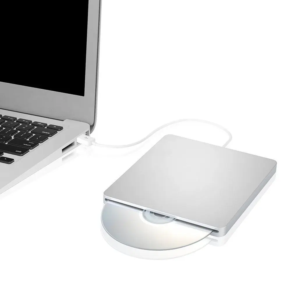 Внешний USB 3,0 высокоскоростной DL DVD RW ГОРЕЛКА CD Writer тонкий портативный оптический привод для ноутбука XP WIN 7 WIN 8 WIN 10 MAC OS