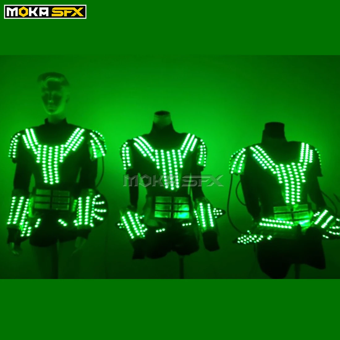 Женская яркая сценическая одежда светящийся костюм RGB Женский для бальной