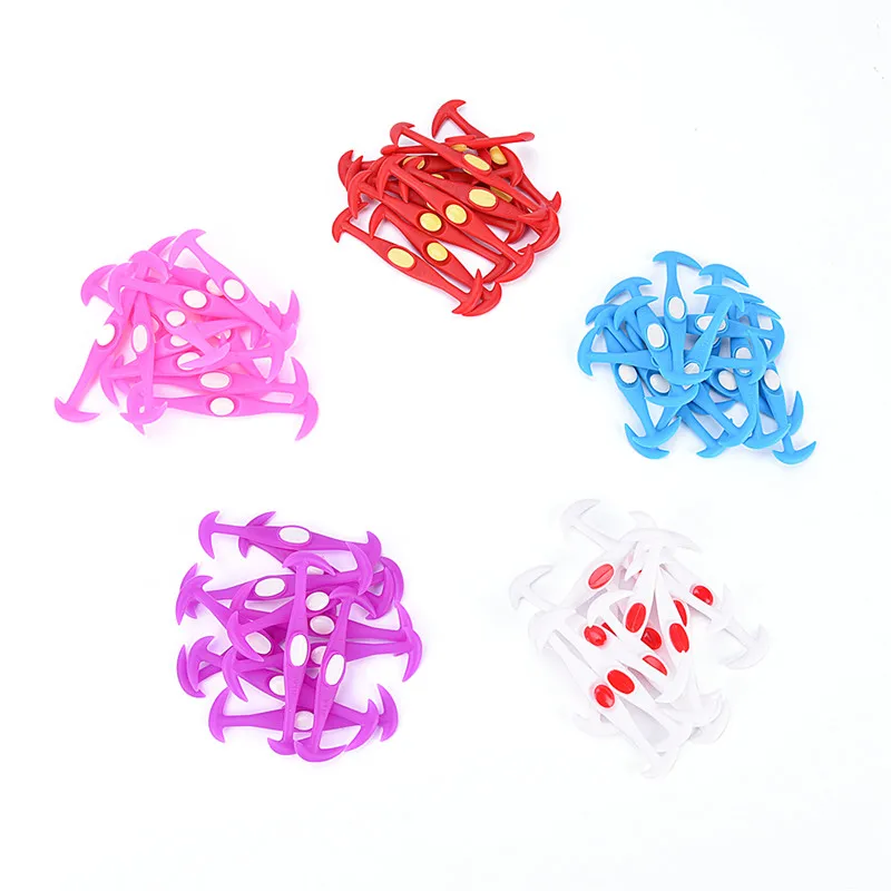 

12pcs/lot Elastic Shoelaces Fashion Athletic No Tie Shoelaces Elastic Silicone Shoe Lace Sneakers Fit Strap 6Colors