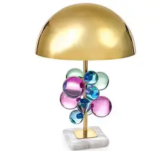 Италия пост-Скандинавские дизайнерские модели комнаты креативный современный Гонконг-стиль свет роскошные золотые прикроватные хрустальные настольные лампы для спальни