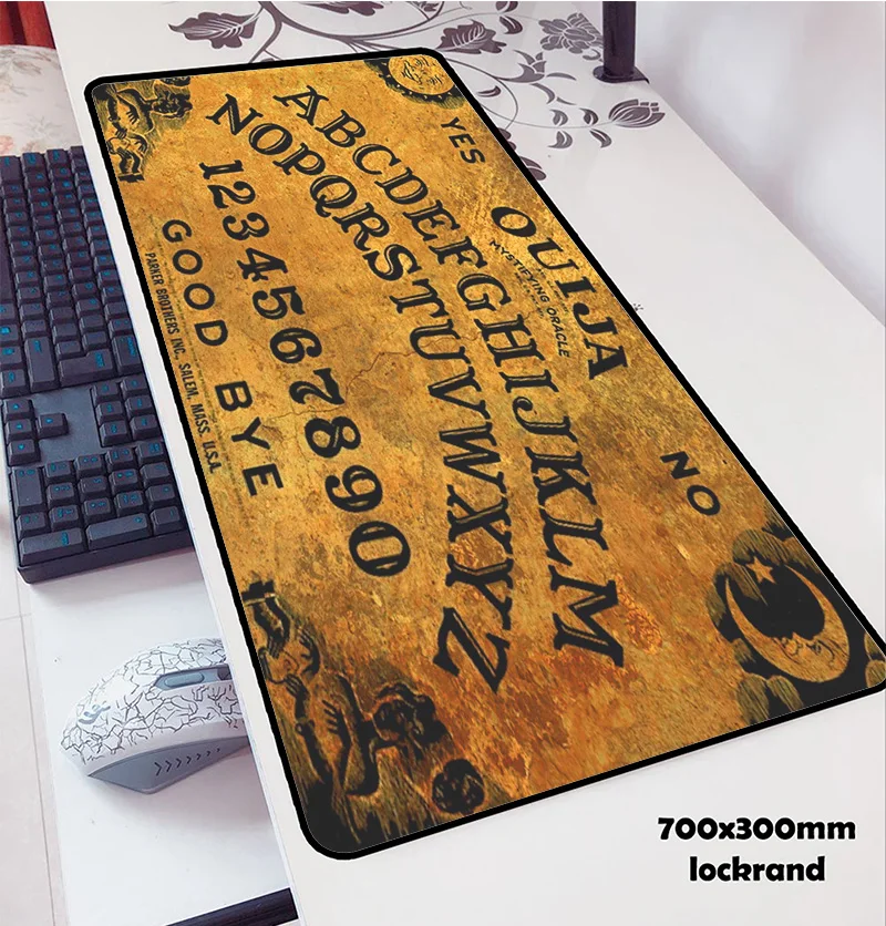 Ouija доска коврики для мыши 70x30 см Коврик ноутбука компьютерный коврик популярный