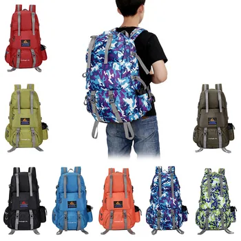

Portable Waterproof Man and Women Bag Rucksack 50L High Capacity Backpack AB@W3 Women bag