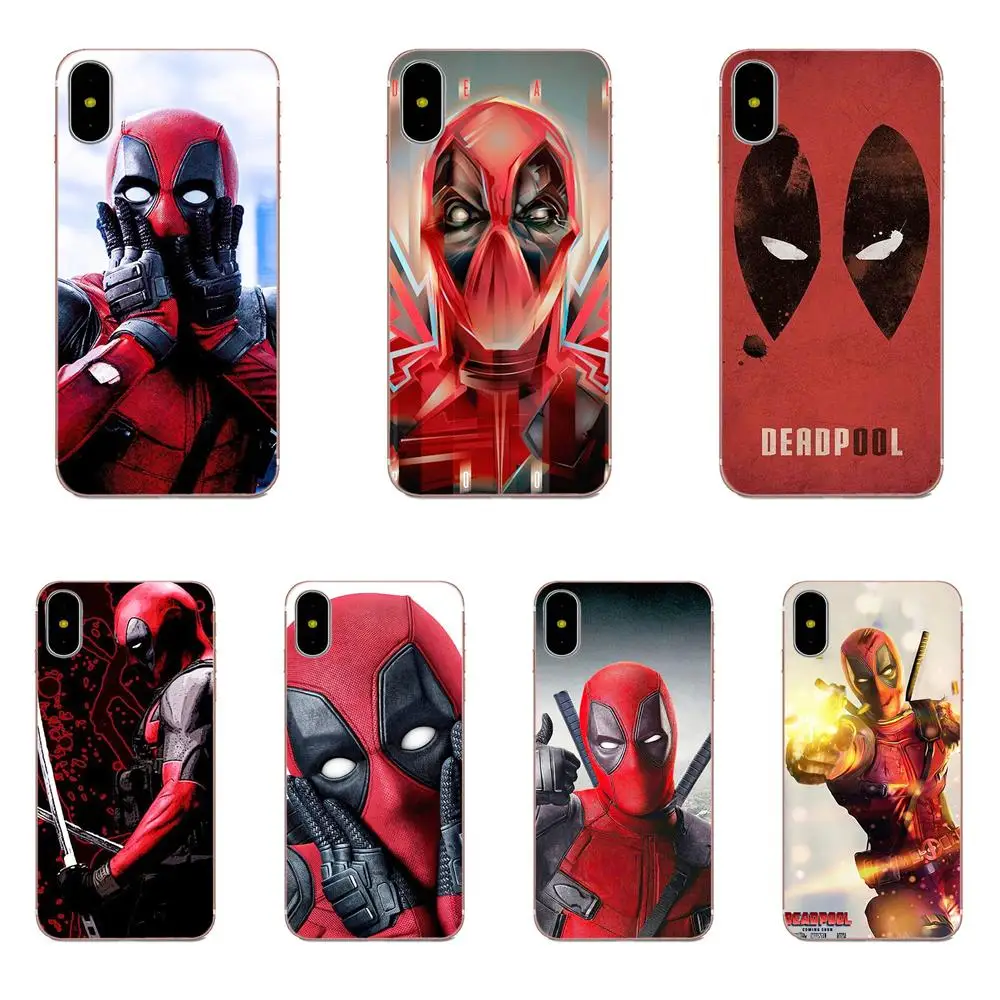 Крутой чехол Капа Marvel Hero Deadpool для Huawei Honor Mate Nova 2 6A 7A 7C 8C 8S 10 10i Y5 Y9 Lite P Smart GR5