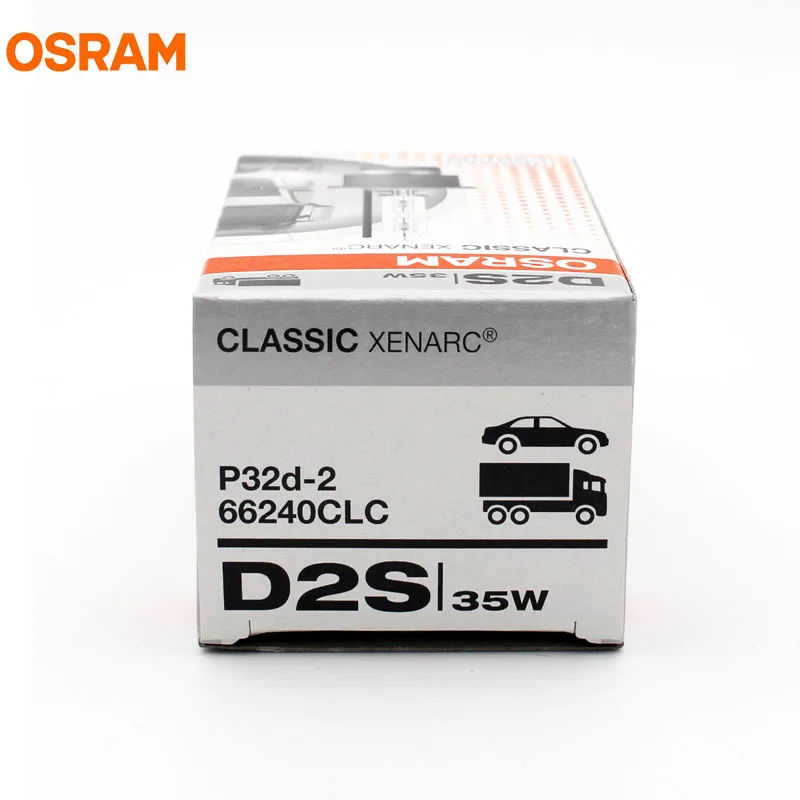 1X OSRAM D2S 66240CLC 12V 35W 4200K Классический OEM ксеноновых фар, Высокопрочная конструкция лампы для фар HID фара для Nissan Volvo Mitsubishi 66240