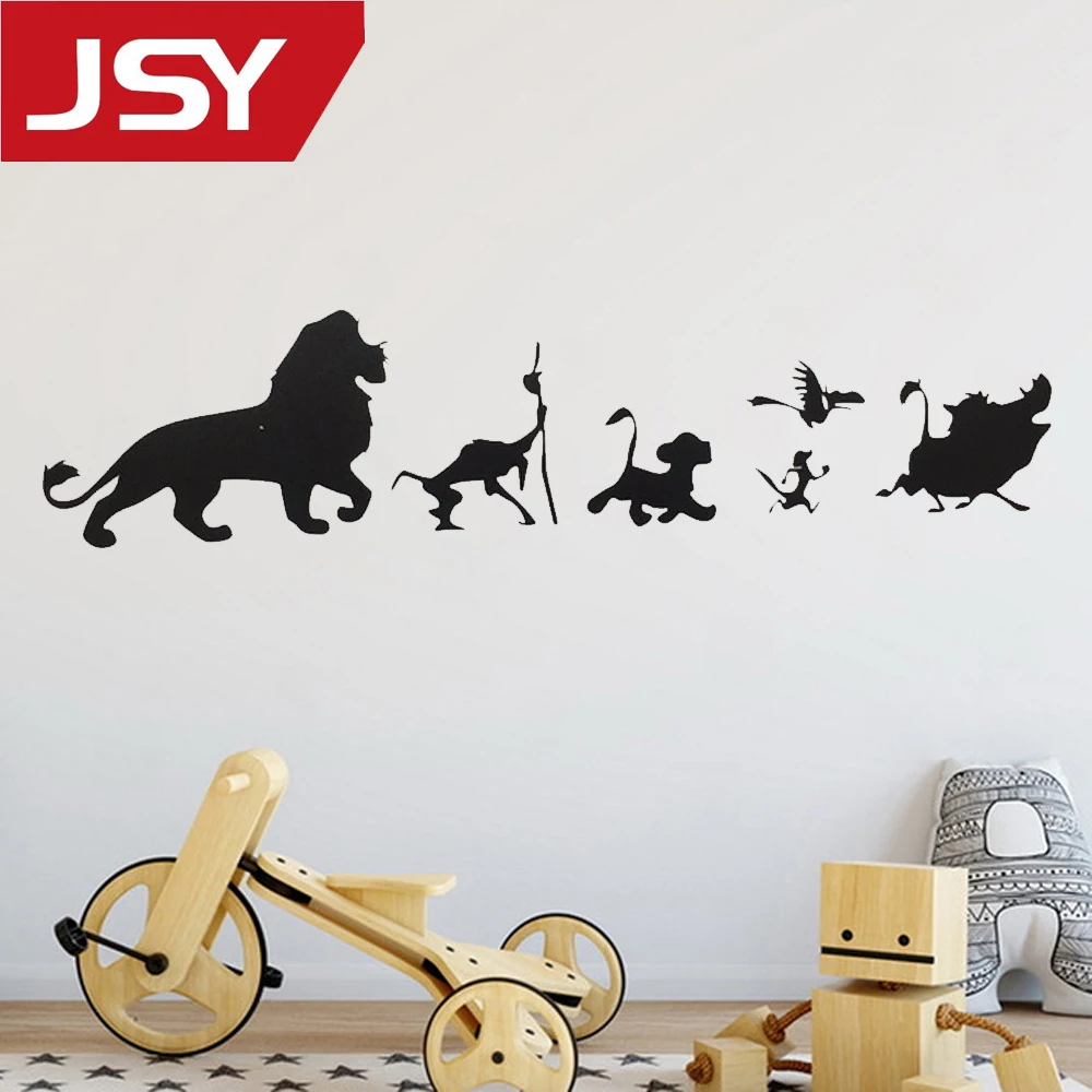 

Jiangs Yu 1 PC Cartoon Lion King Simba Wall Decals Car Window Vinyl Decal Sticker Art Decor Removable Wall Sticker
