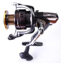 2000 Seires Spinning Fishing Reels 12+1BB High Speed 5.2:1 Anti-Corrosive Saltwater Carp Feeder Metal Fishing Reel Wheel C0