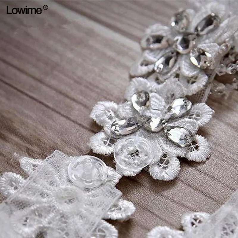 White Beading Crystals Bolero Appliques Wedding Wrap Wedding Bolero Accessories Evening Dress Shawl