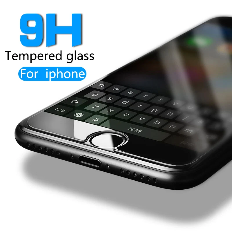 

Explosion-Proof Tempered Glass for iPhone XS MAX XR 5 5S Screen Protector for iPhone 8 Plus X 6 7 8 Protectors Protective Film