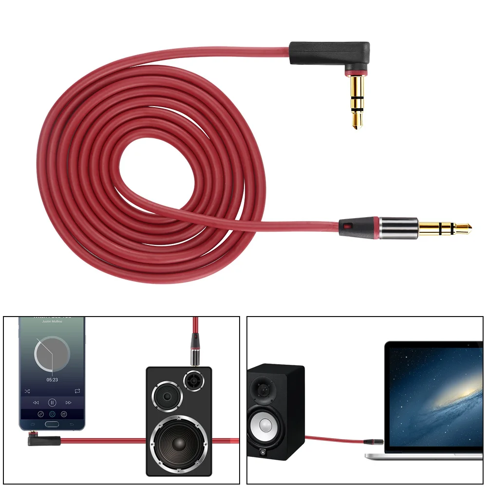 Car Audio AUX Cable Cord Extended Audio Auxiliary Cable