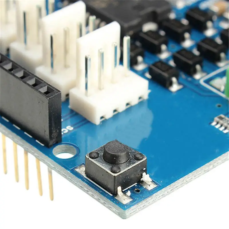 L298N L298P 4 Dual канальный драйвер двигателей модуль двигатель щит R3 для Arduino 5V ~ 12V