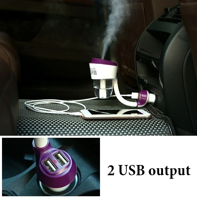  12V Car Aromatherapy diffuser air humidifier Portable humidifier air Aroma Diffuser mist maker ultr