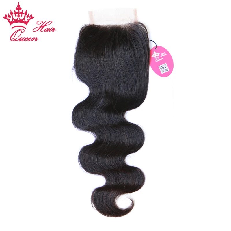 Queen font b Hair b font Products Lace Closure 8 20 Brazilian Virgin font b Hair