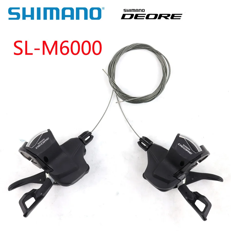 

Shimano Deore SL-M6000 2/3x10 Speed Shifter Lever Right & left MTB Shifting Levers With Inner Cable Mountain Bicycle Parts