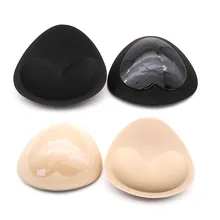 Женский плотный купальник, летние невидимые самоклеющиеся вкладыши для бюстгальтера, чашечки для груди, чашечки для груди, чашечки для сосков, съемная губка