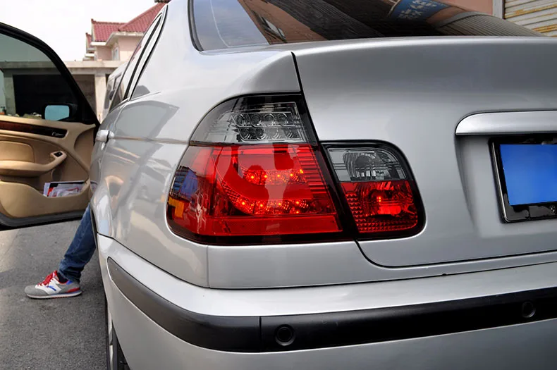 Автомобильный Стайлинг задний фонарь для BMW E46 задние фонари 2001-2004 для BMW E46 светодиодный фонарь заднего хода лампы DRL+ тормоз+ Парк+ сигнал стоп-сигнал