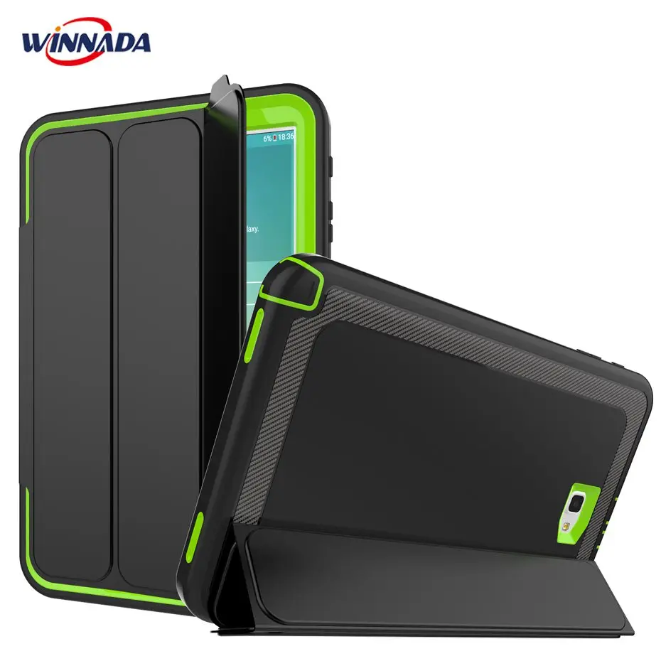 

For Samsung Galaxy Tab A6 10.1 T580 T585 T581 case Heavy Duty Hybrid Shockproof Smart Cover full body Holder Auto Sleep/Wake
