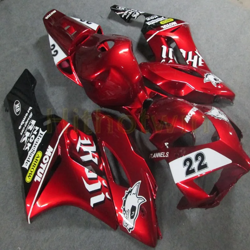 motorcycle article Fairing for CBR1000RR 2004-2005 CBR 1000 RR 04 05 body kit+Botls+Injection mold red M2 | Автомобили и