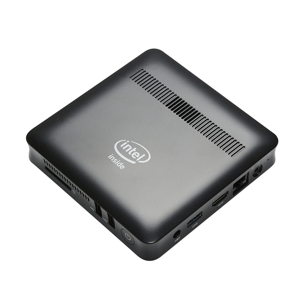 GZGMET Windows 10 Intel Z8350 Quad Core 2G RAM HDMI WiFi Business Household Portable Pocket Desktop